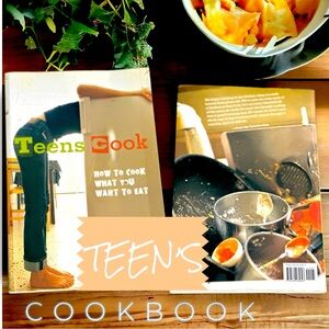 Teens Cook | 146 Pgs. “How To Cook What You Want to Eat” for Tweens & Teenagers